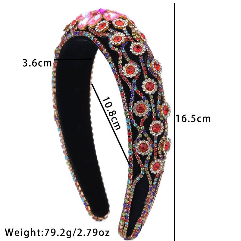 Jeweled Statement Headband for Glamorous Occasion Style