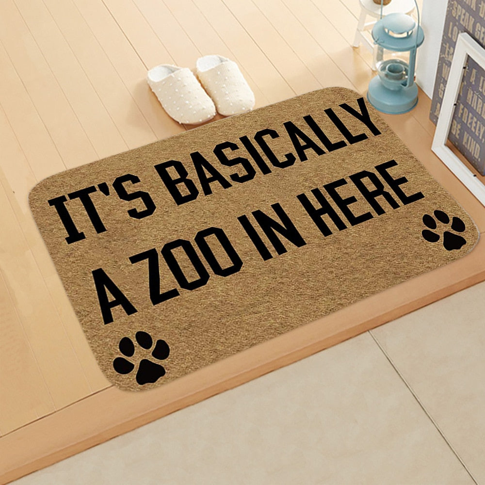 Decorative Doormat — A Warm Welcome At The Door