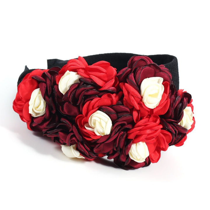 3D Floral Headband for Romantic, Statement Styling