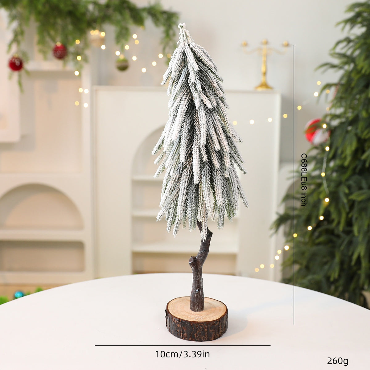 Mini Christmas Tree Decoration for Small Space Decor