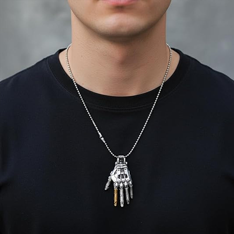 Robot Hand Pendant – Movable Mechanical Collectible