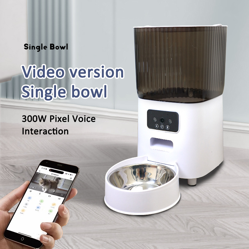 Smart Pet Feeder With Camera — Remote Feeding Control