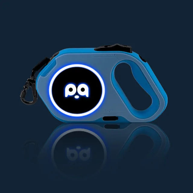 5M Retractable Dog Leash With LED Night Visibility