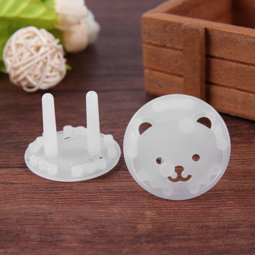 Bear Outlet Covers for Childproof Electrical Safety at Home