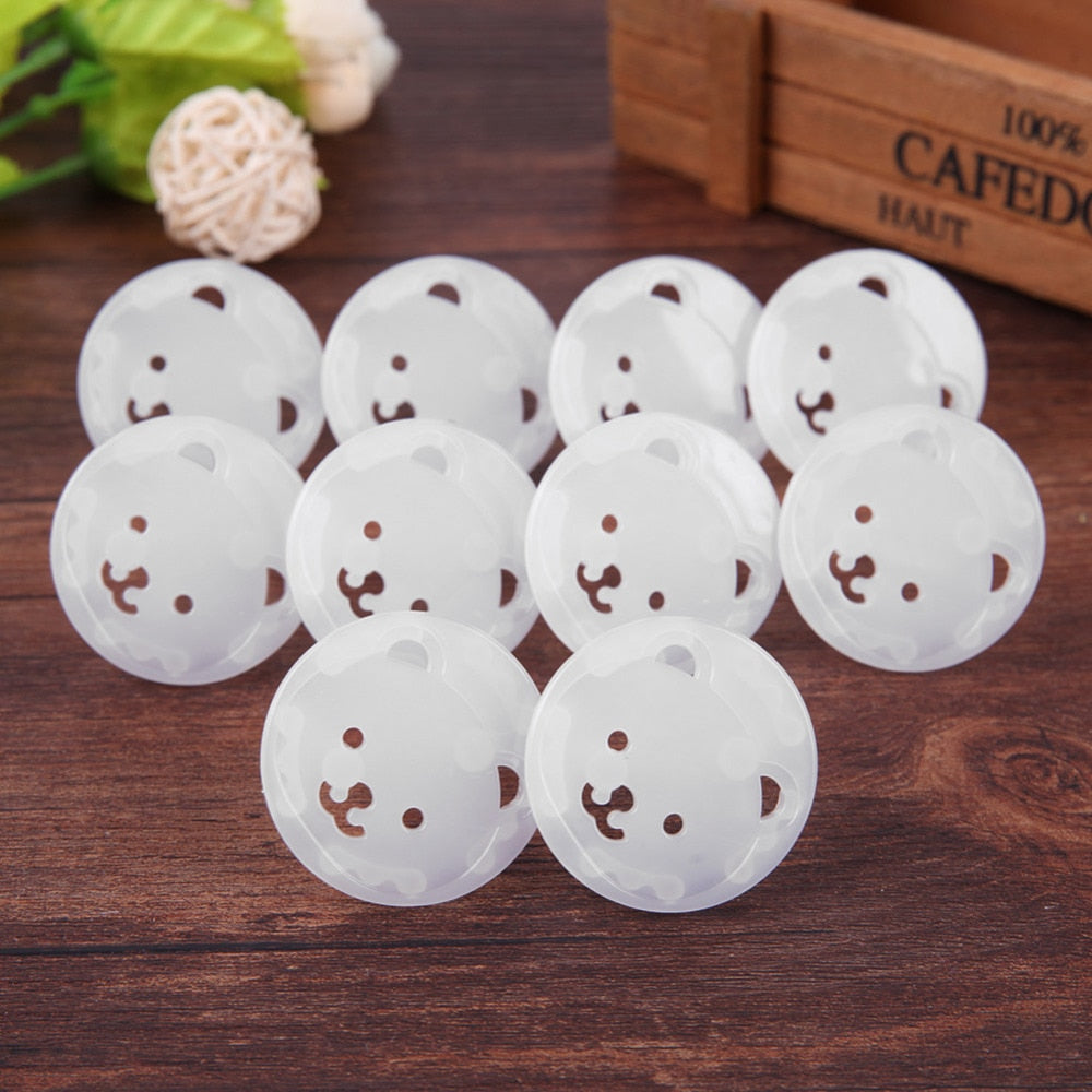 Bear Outlet Covers for Childproof Electrical Safety at Home