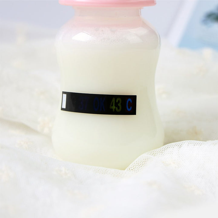 Infant Bottle Thermometer Stickers for Quick Checks