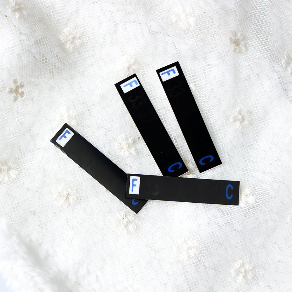 Infant Bottle Thermometer Stickers for Quick Checks