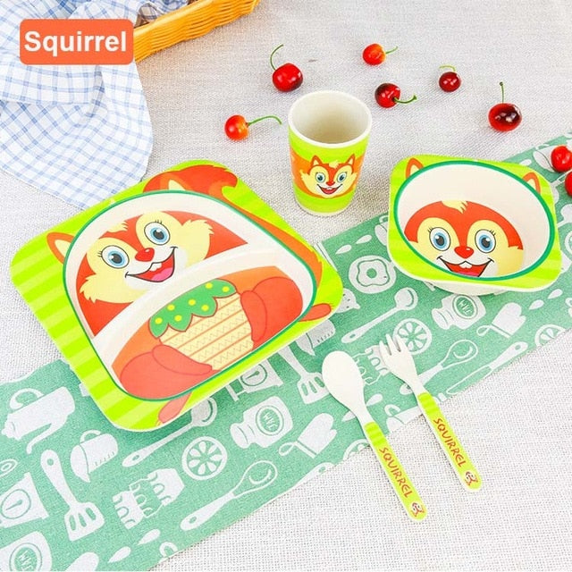 Children's Tableware Set for Fun, Independent Meals