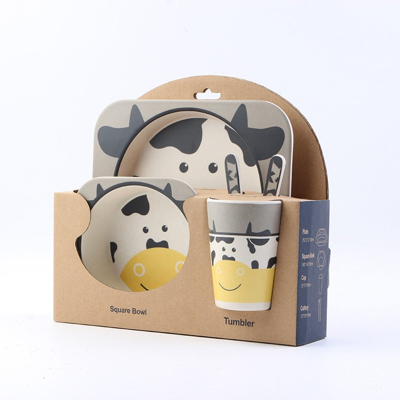 Children's Tableware Set for Fun, Independent Meals