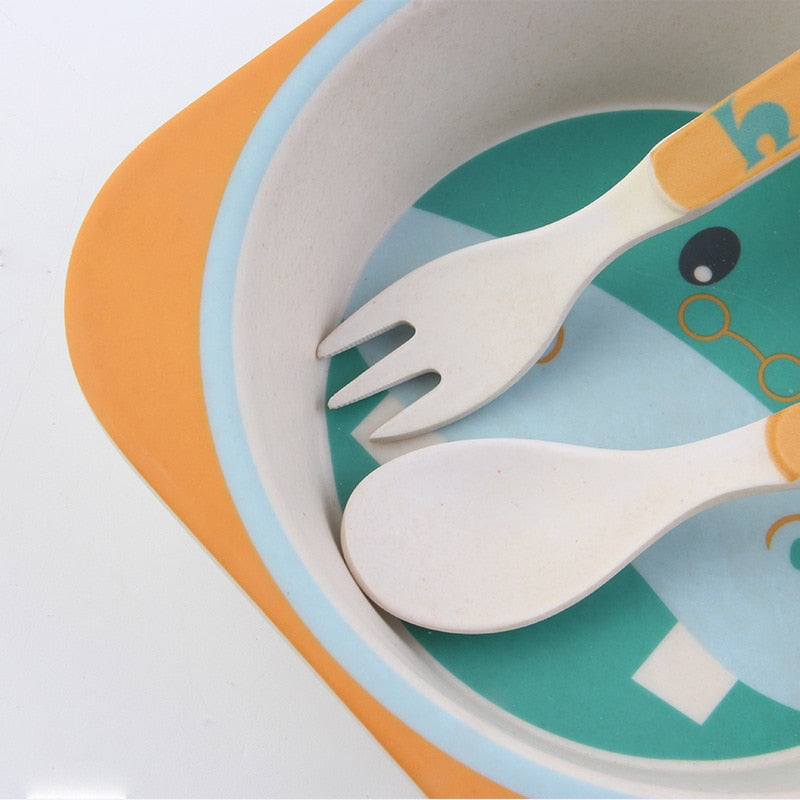 Children's Tableware Set for Fun, Independent Meals