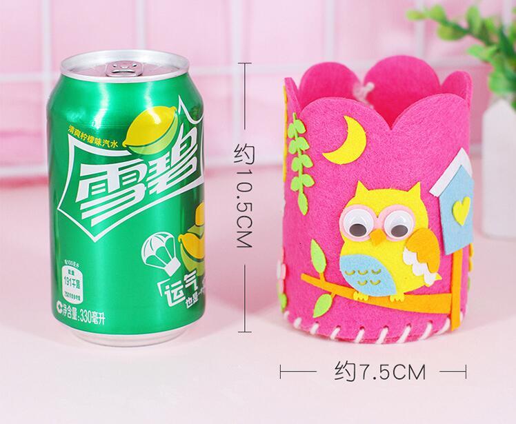 Kids DIY Pencil Holder Craft Set for Creative Play