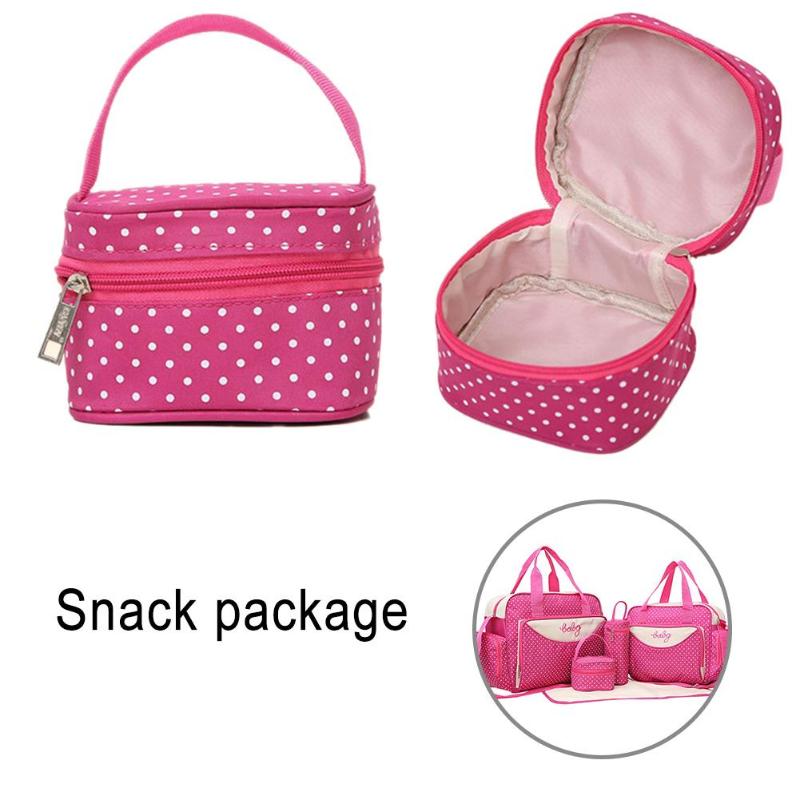5-Piece Diaper Bag Set for Organized Baby Outings