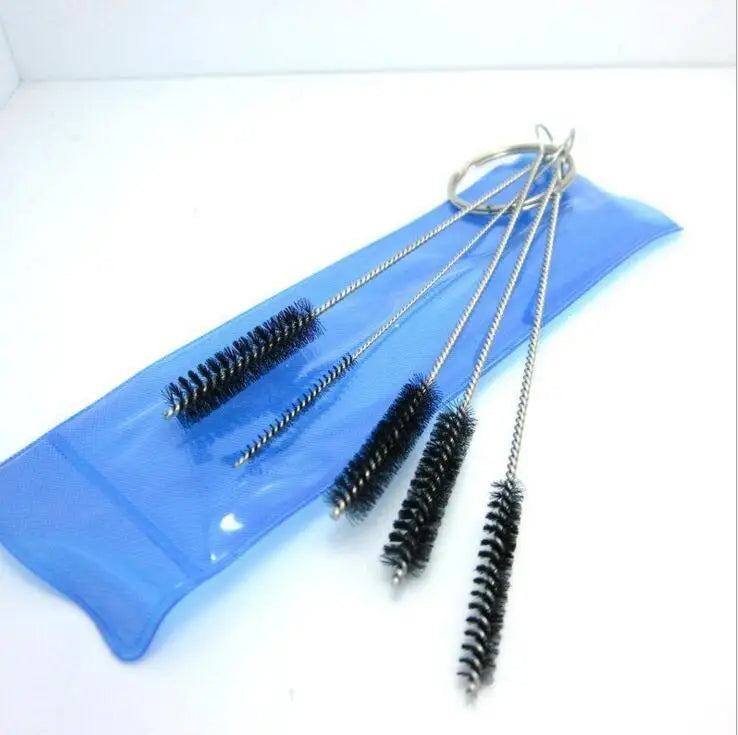 Pipe Cleaner Brush Set: 5-Piece Stainless Steel Kit