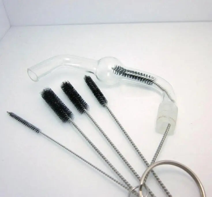 Pipe Cleaner Brush Set: 5-Piece Stainless Steel Kit
