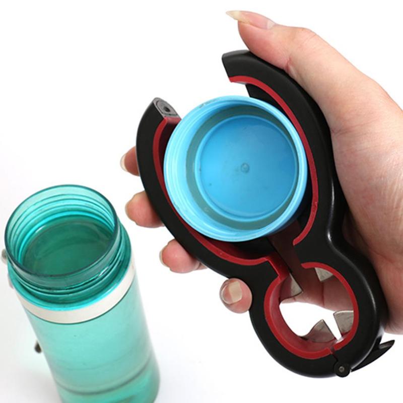 Jar Opener for Weak Grip: 6-in-1 Bottle & Can Gadget