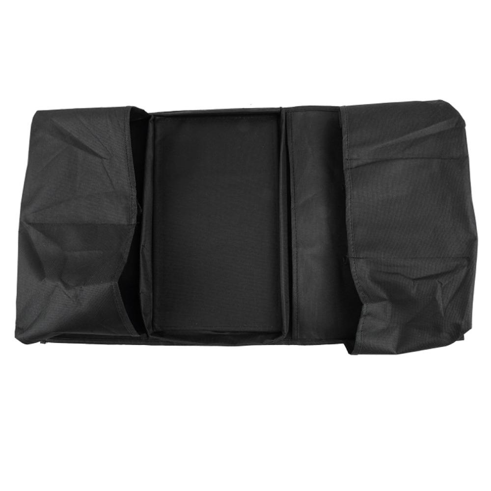Sofa Armrest Organizer with Tray and Remote Pockets