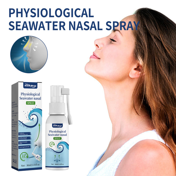 Nasal Saline Spray for Gentle Daily Nose Cleansing