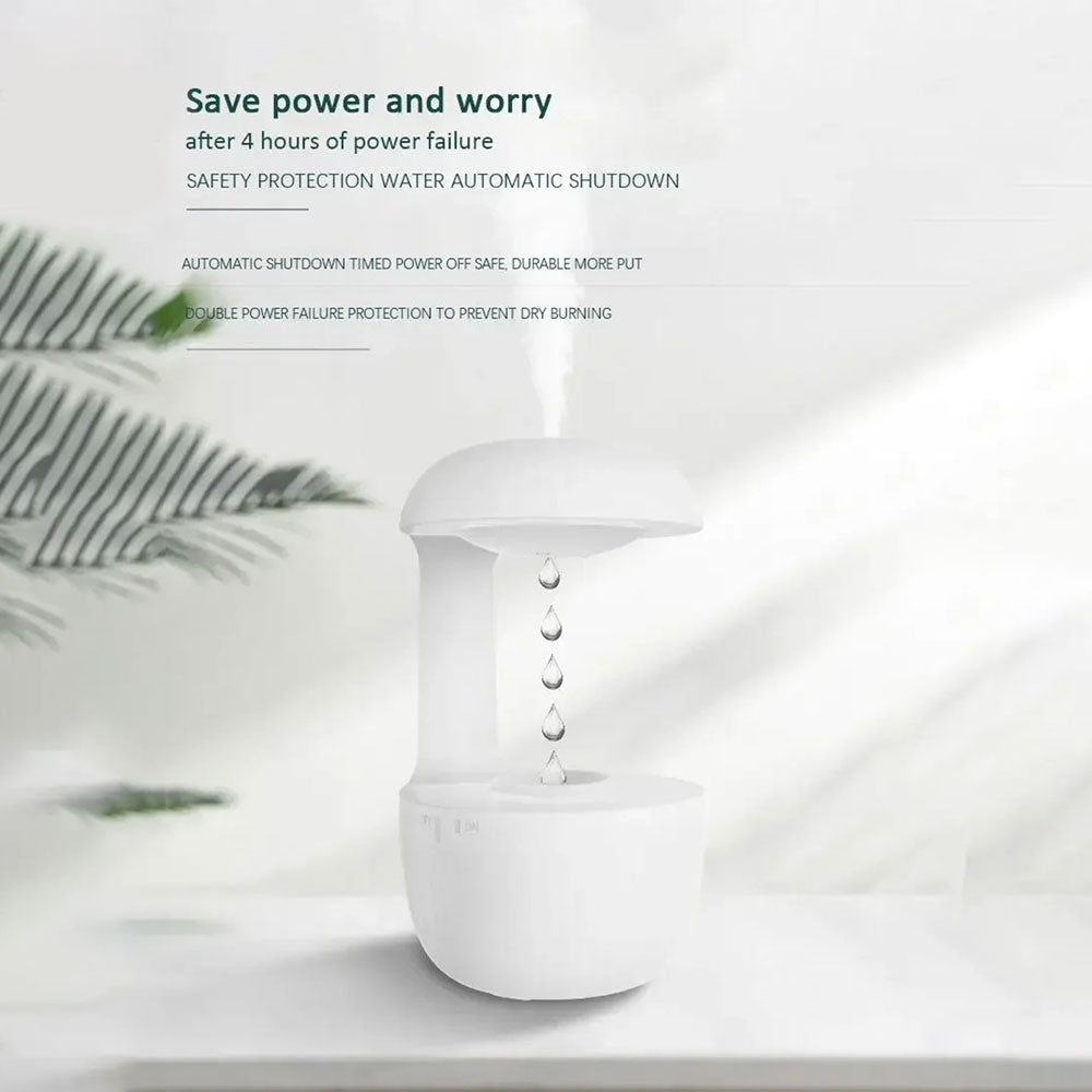 Ultrasonic Humidifier 600ml with Dry-Burn Protection