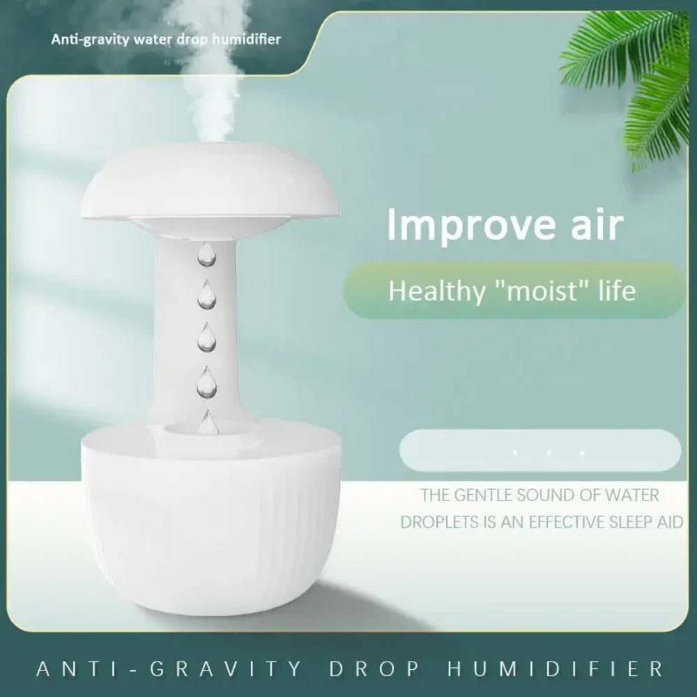 Ultrasonic Humidifier 600ml with Dry-Burn Protection