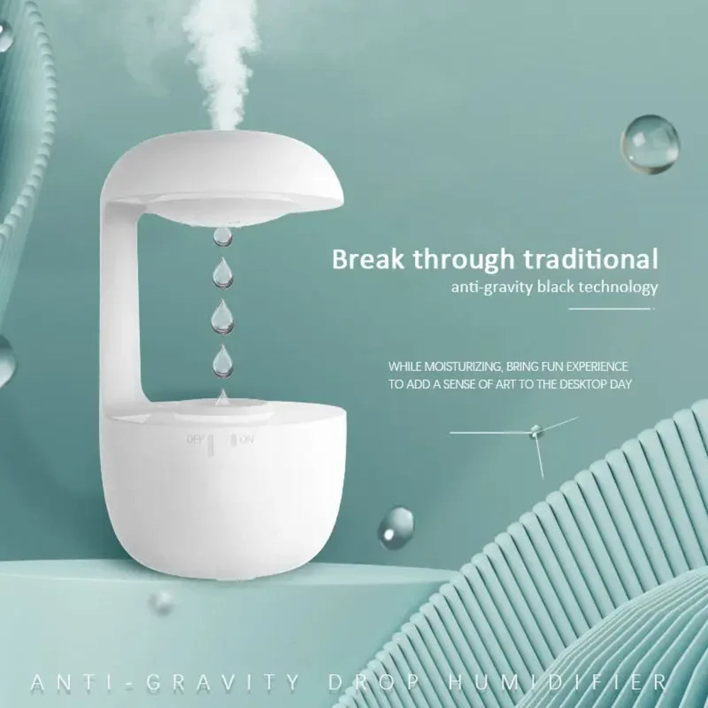 Ultrasonic Humidifier 600ml with Dry-Burn Protection