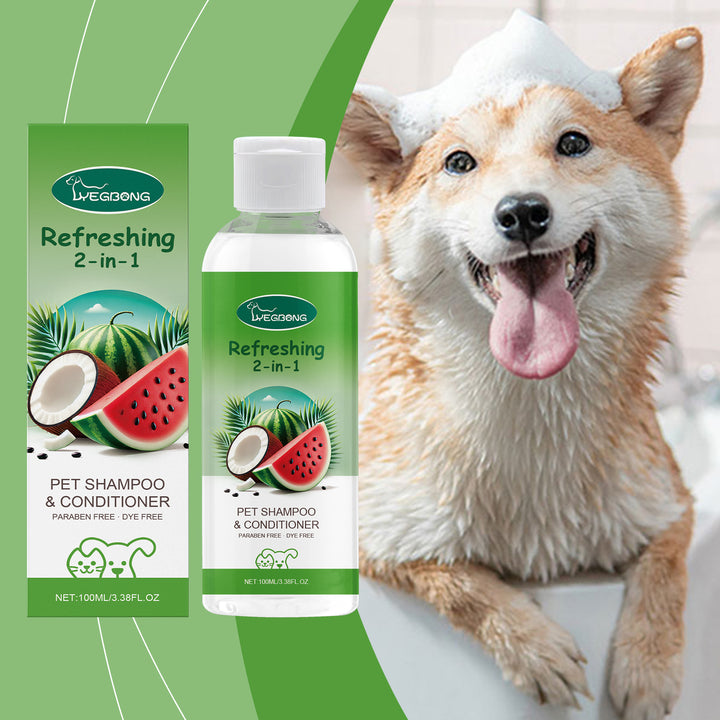 Pet Shampoo & Conditioner for Fresh, Soft, Smooth Fur