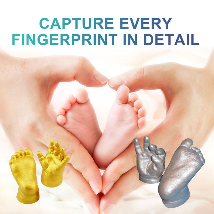 3D Hand Casting Kit for Detailed Family Keepsakes