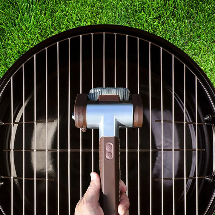 Electric Grill Brush, Rechargeable Powered Grate Cleaner
