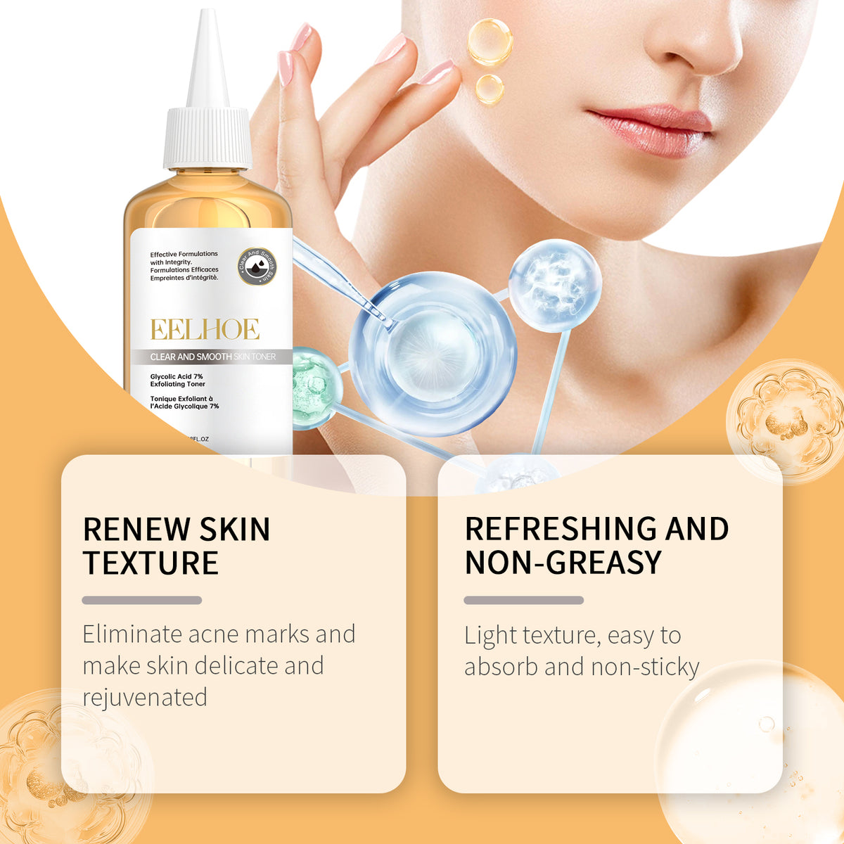 7% Glycolic Acid Toner for Smoother, Brighter Skin