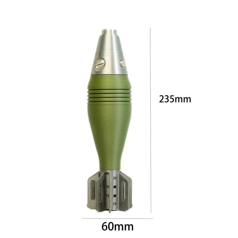 60mm Mortar Shell Pen Holder Desk Decor Replica Gift