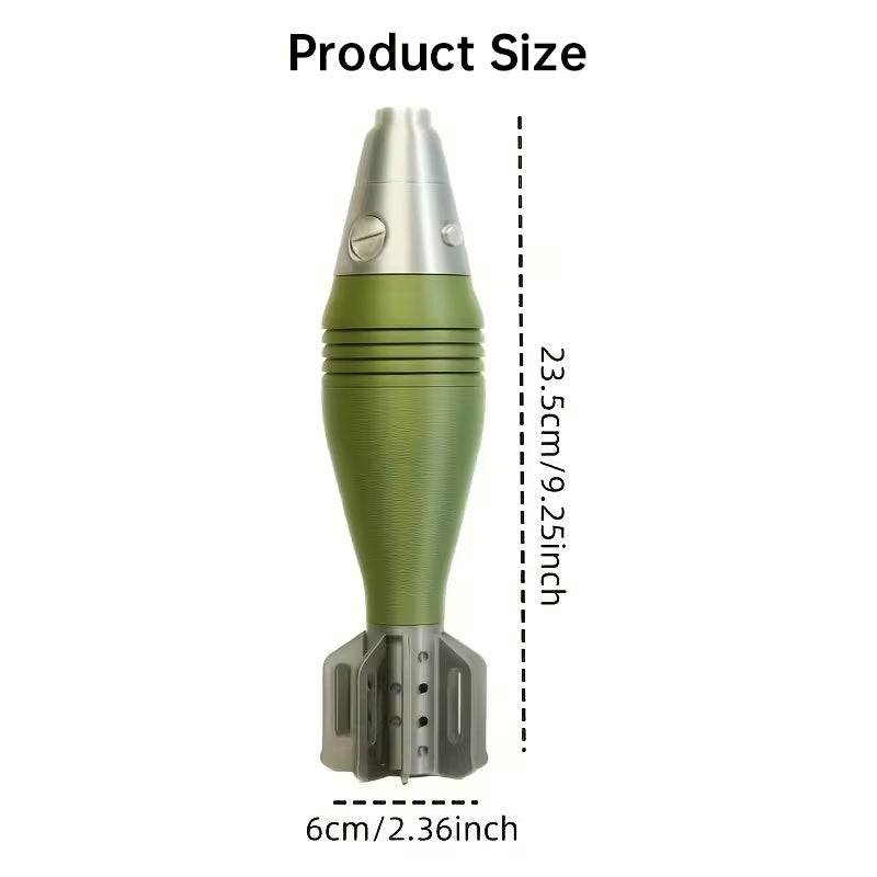 60mm Mortar Shell Pen Holder Desk Decor Replica Gift