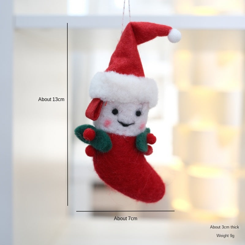 Christmas Felt Ornaments — Cheerful Tree Characters