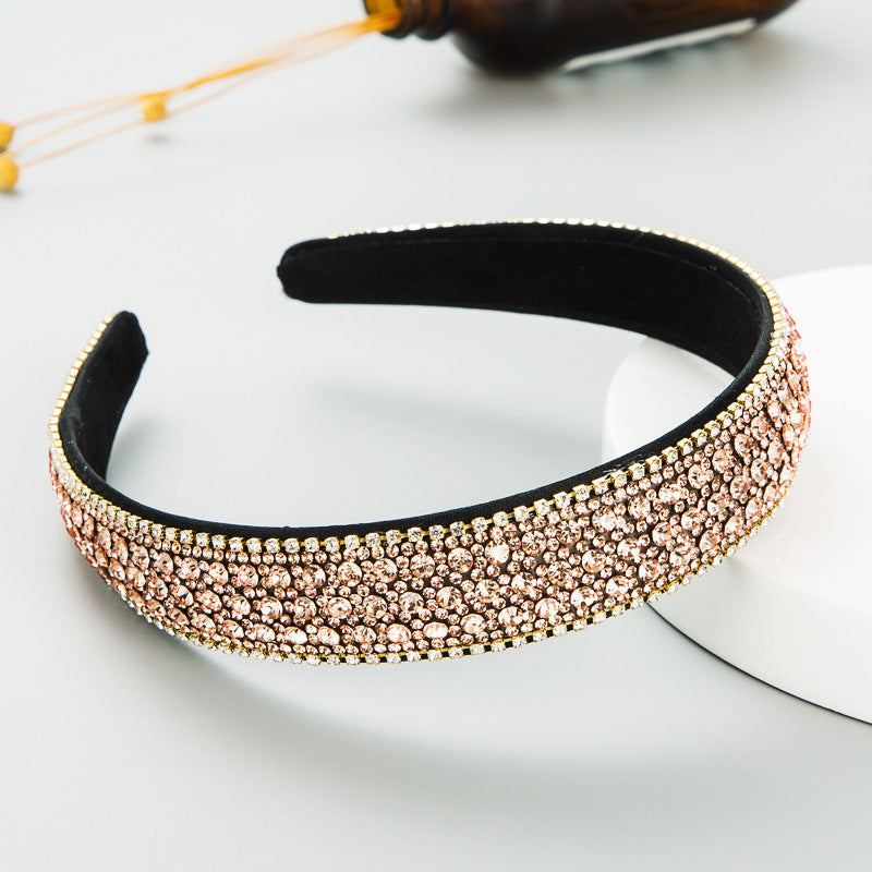 Sparkling Rhinestone Headband for Instant Glamorous Style