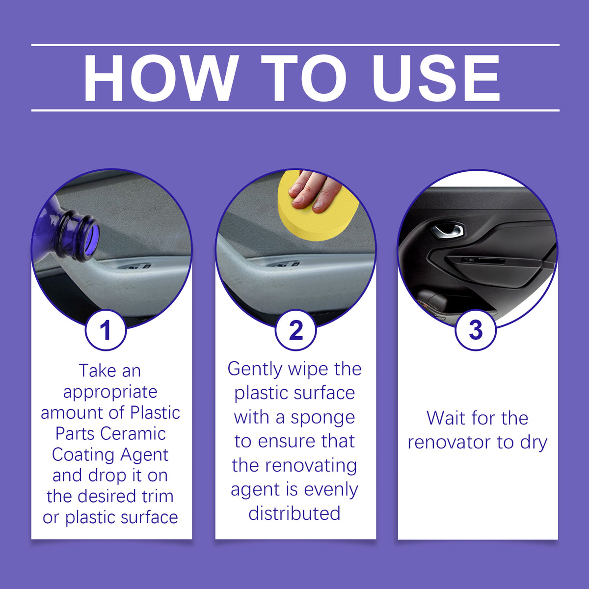 Automotive Plastic Coating for Trim Protection Care