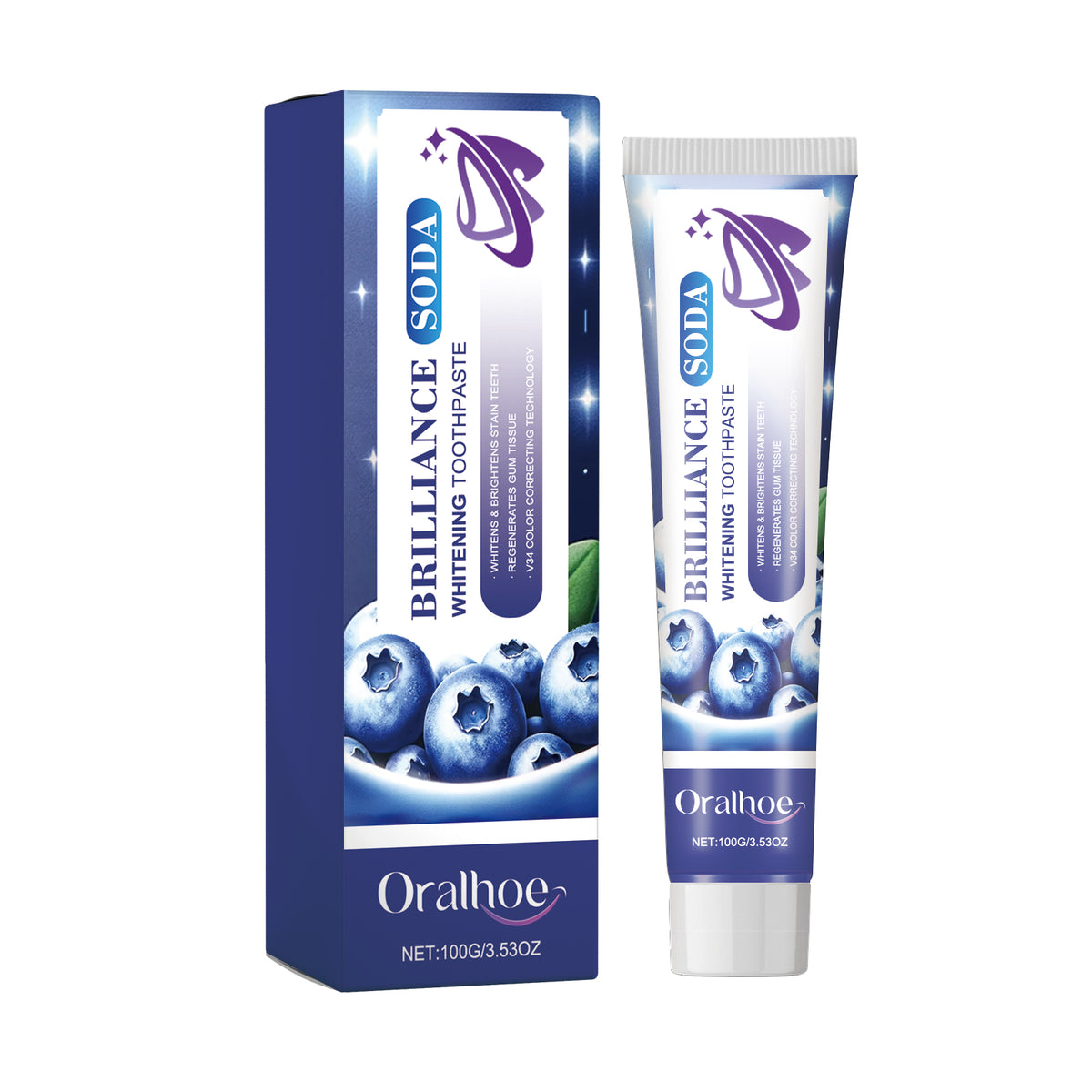 Whitening Toothpaste for Fresh Breath & Clean Teeth
