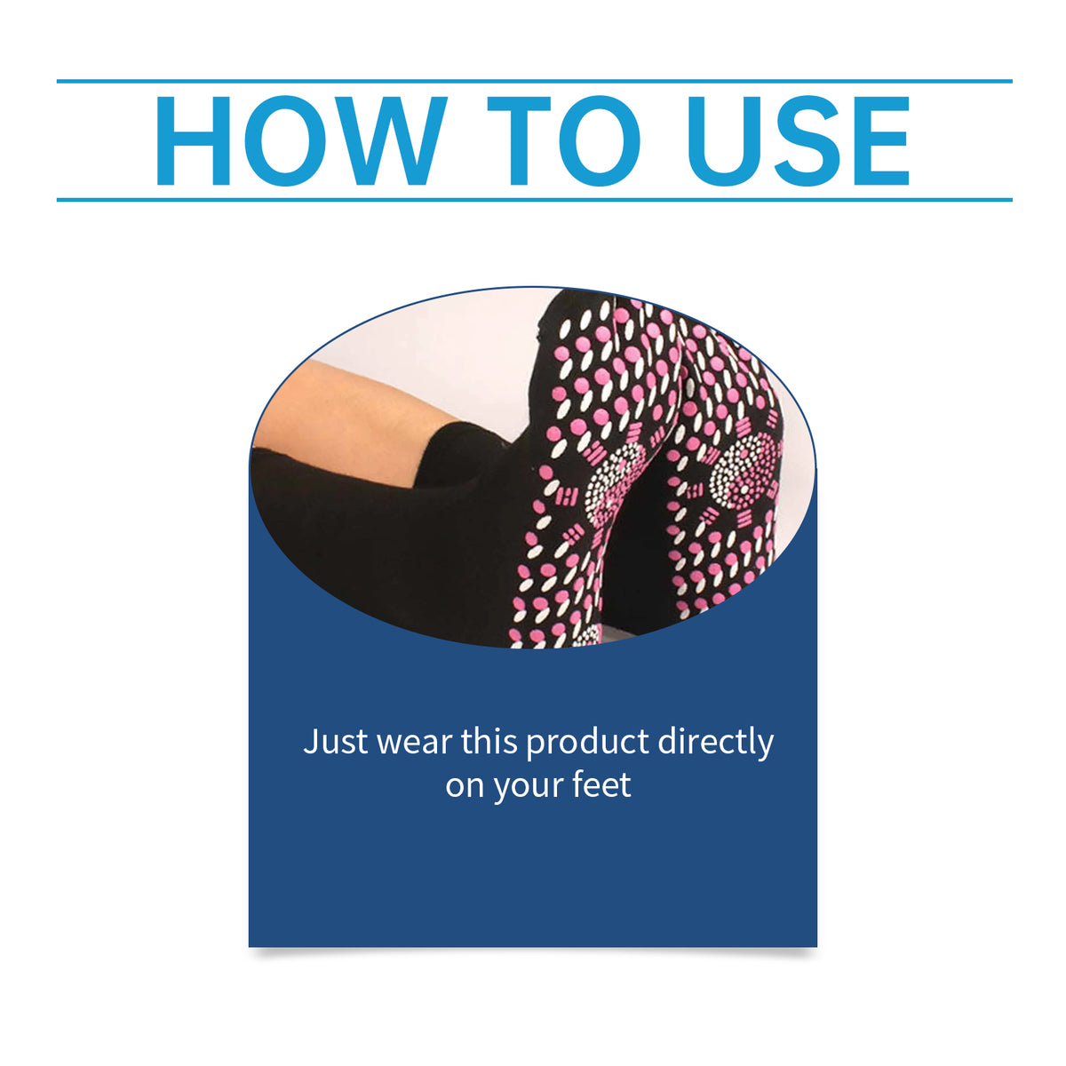 Therapy Socks for Pressure-Point Everyday Foot Comfort