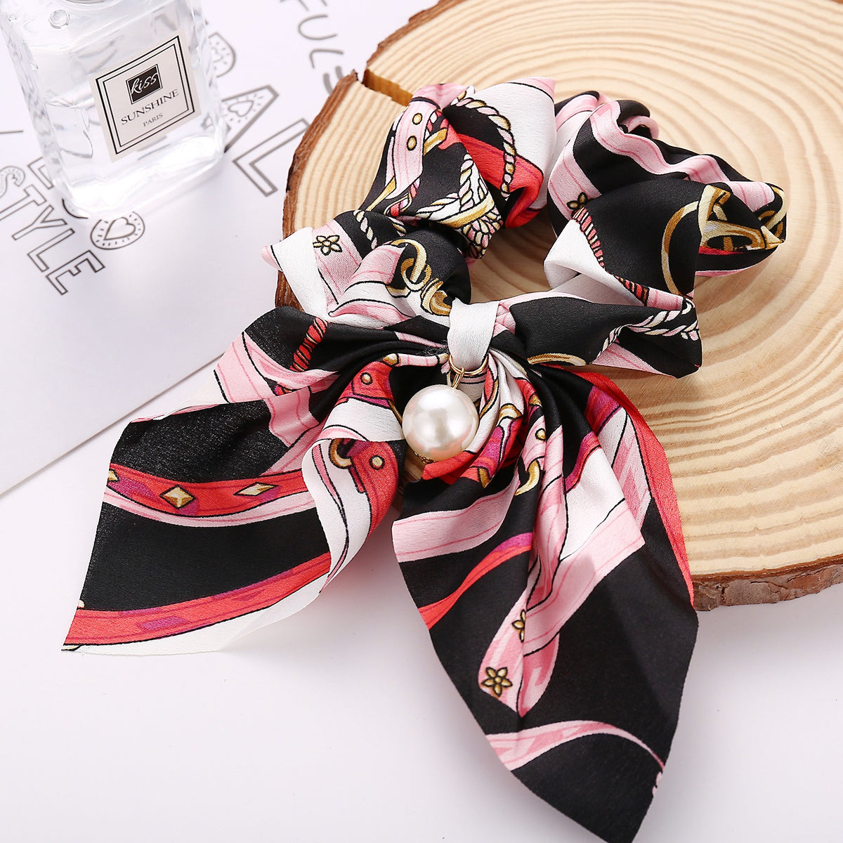 Pearl Bow Hair Tie for Polished Everyday Hairstyles