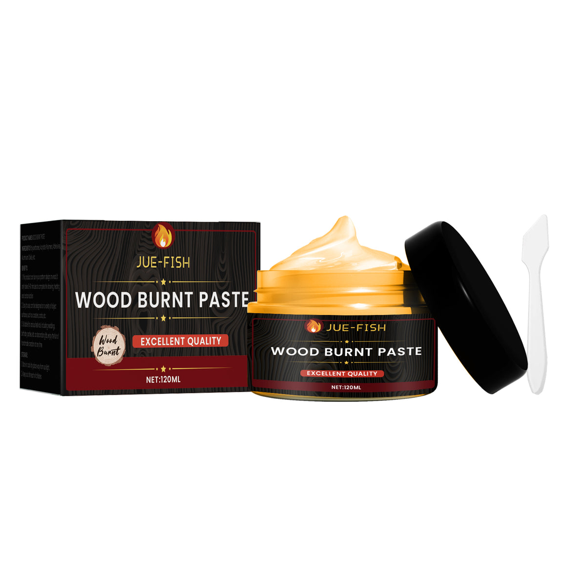 Wood Burning Paste for Detailed DIY Pyrography Art