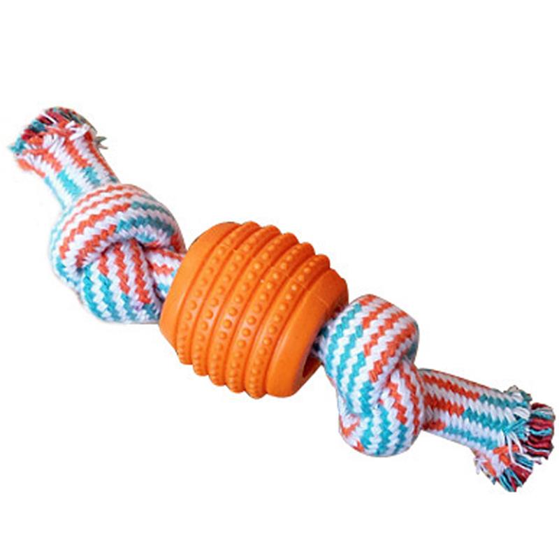 Interactive Dog Rope Toy for Tugging & Puppy Play