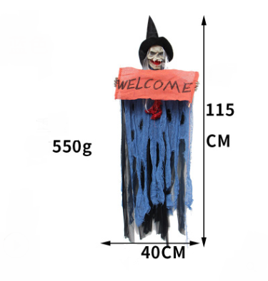 Hanging Grim Reaper Halloween Decor for Haunted Rooms