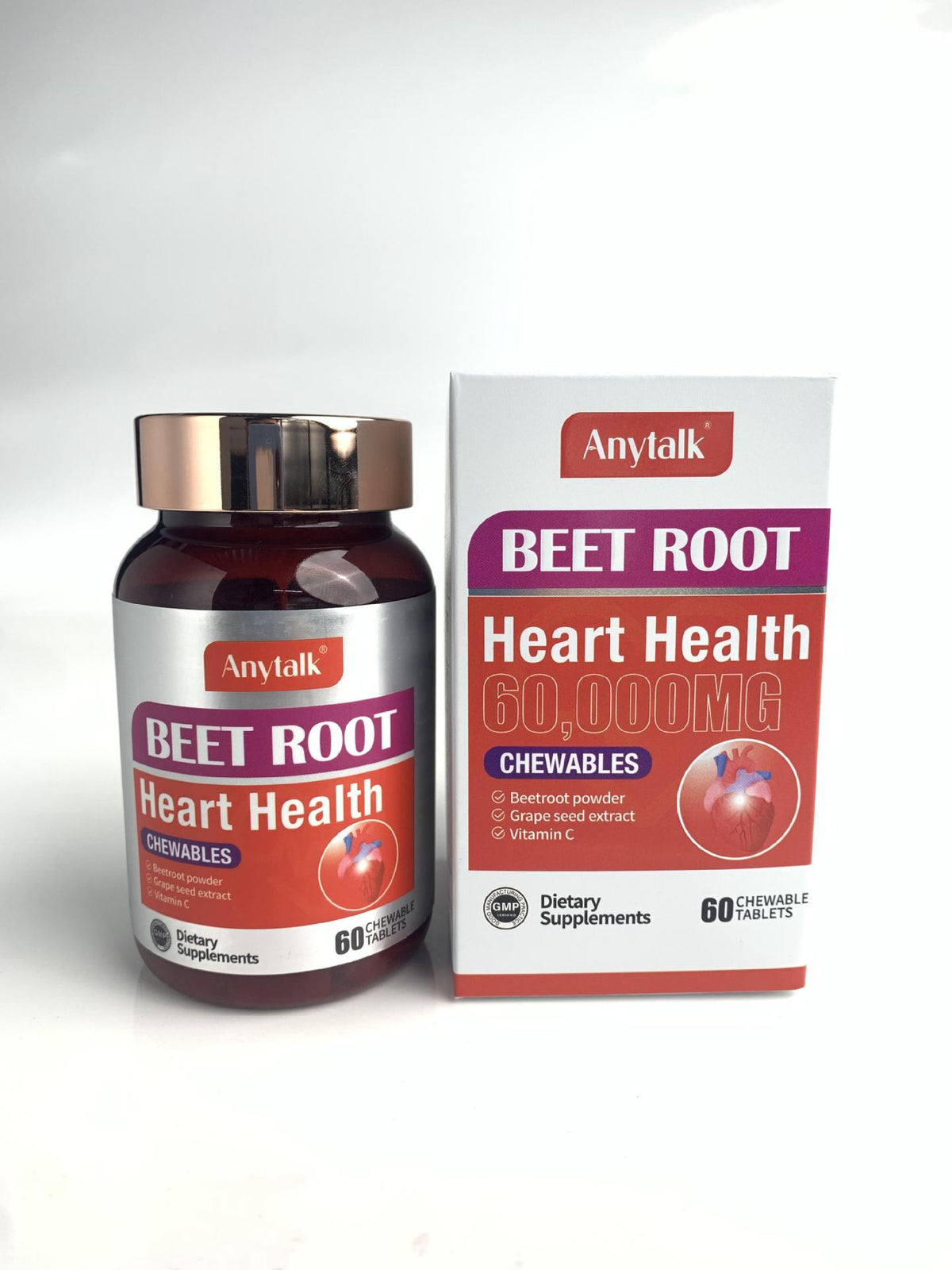 Beetroot Chewable Tablets — Heart Health & Energy Support