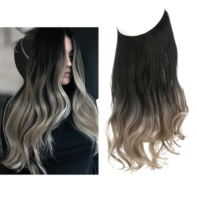 One-Piece Hair Extensions for Instant Long Curly Volume