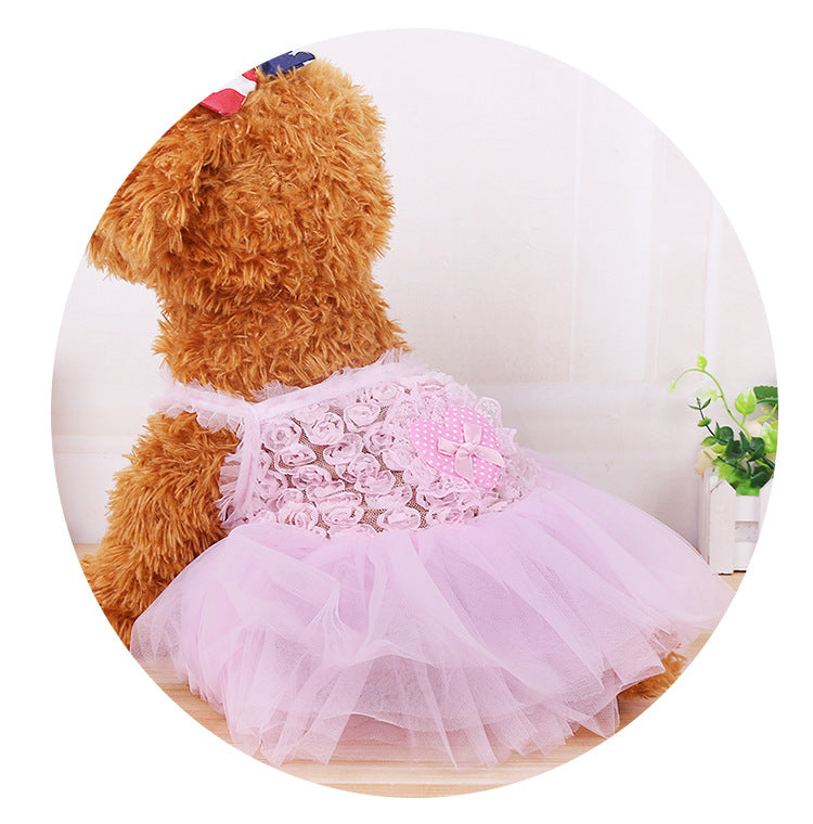 Princess Tutu Skirt for Small Dogs | Fluffy Dress