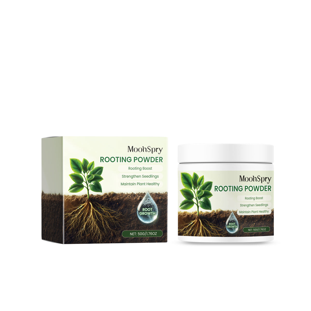 Plant Root Powder for Stronger Seedlings and Growth
