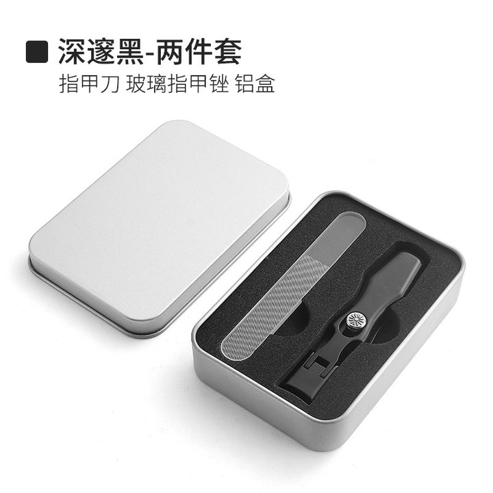 Thick Nail Clippers With Curved Stainless Steel Blade