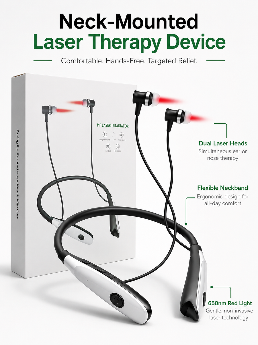 650nm Laser Therapy Device — Nasal & Ear Canal Relief