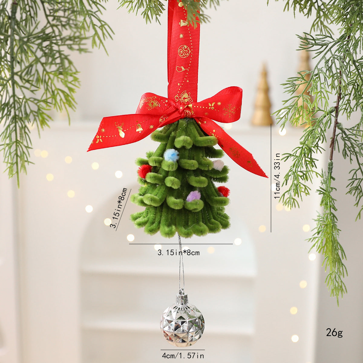 Mini Christmas Tree Decoration for Small Space Charm