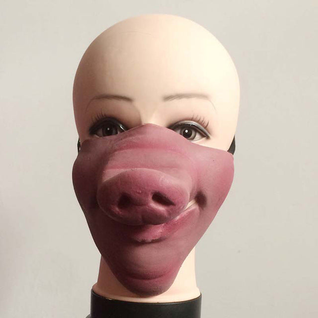 Latex Clown Mask for Instant Costume Transformation