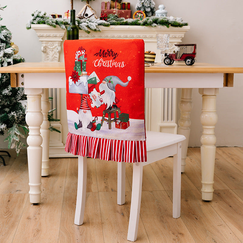 Christmas Chair Covers for Festive Dining Room Décor