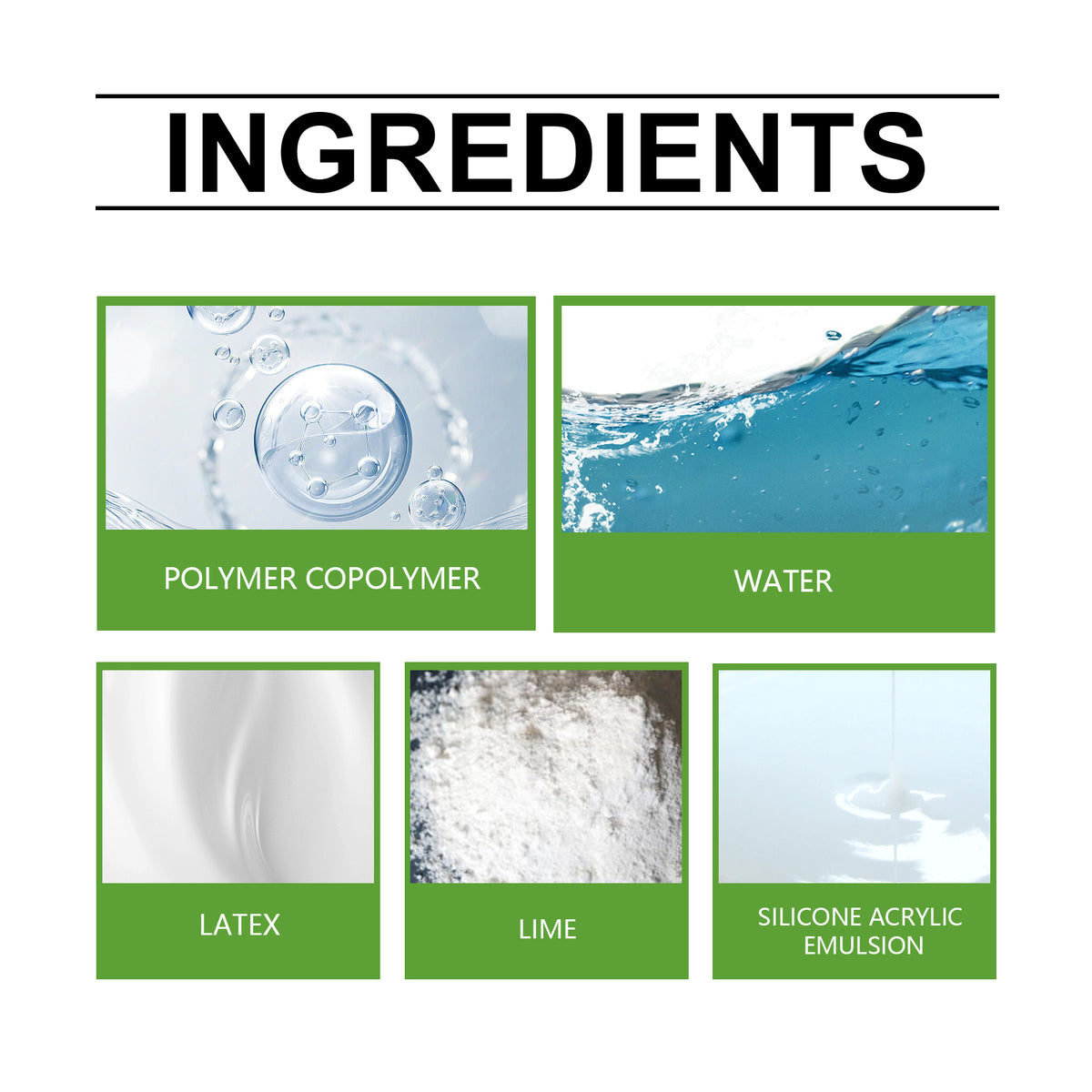 Waterproof Repair Glue for Cracks & Holes, 100g Tube