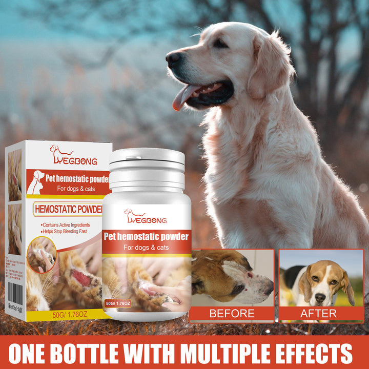 Pet Hemostatic Powder for Fast Minor Wound First Aid